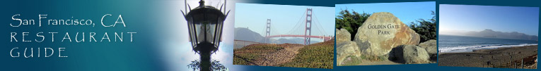 San Francisco, All States area restaurant guide (header)